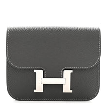 Load image into Gallery viewer, Epsom Constance Slim Wallet Ardoise