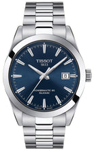 Load image into Gallery viewer, Tissot Gentlemen Powermatic 80 Silicium Blue Dial Silver Steel Strap Watch For Men - T127.407.11.041.00