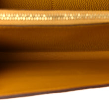 Load image into Gallery viewer, Shiny Alligator Constance Short Wallet Jaune Ambre