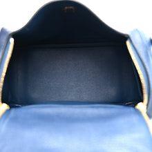 Load image into Gallery viewer, Taurillon Clemence Mini Lindy 20 Deep Bleu