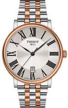 Load image into Gallery viewer, Tissot T Classic Carson Premium Silver Dial Two Tone Steel Strap Watch For Men - T122.410.22.033.00