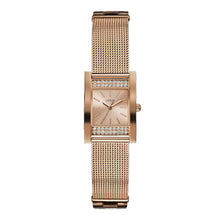 Load image into Gallery viewer, Guess Nouveau Diamonds Rose Gold Dial Rose Gold Mesh Bracelet Watch for Women - W0127L3