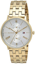 Load image into Gallery viewer, Tommy Hilfiger Jenna Quartz White Dial Gold Steel Strap Watch for Women - 1782069