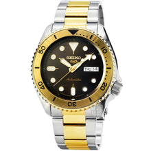 Load image into Gallery viewer, Seiko 5 Sports Automatic Brown Dial Two Tone Steel Strap Watch For Men - SRPK24