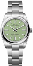 Load image into Gallery viewer, Rolex Oyster Perpetual 34 Pistachio Dial Women's Watch 124200-0006