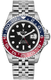 Rolex GMT-Master II Pepsi Oystersteel Jubilee Men's Watch 126710BLRO-0001