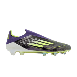 adidas Laceless F50 Elite Fast Reborn FG Purple Lucid Lemon