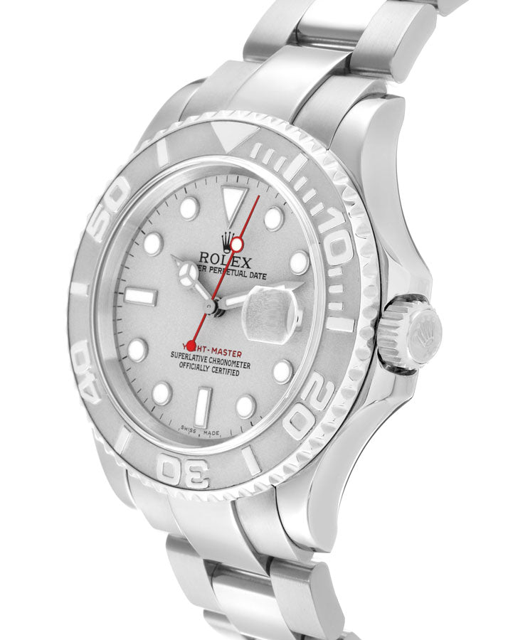 Rolex Yacht-Master 40 Silver Dial Chronometer Men's Watch 16622