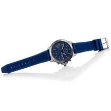 Load image into Gallery viewer, Tommy Hilfiger Bank Blue Dial Blue Rubber Strap Watch for Men - 1791721