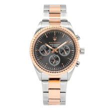Load image into Gallery viewer, Maserati Competizione Analog Black Dial Two Tone Stainless Steel Strap Watch For Men - R8853100020