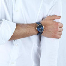 Load image into Gallery viewer, Maserati Epoca Blue Dial Leather Blue Strap Watch For Men - R8871618007