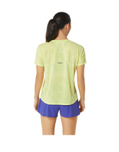 Load image into Gallery viewer, Metarun Pattern Short Sleeve Top : Yellow