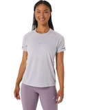 Women's Metarun Short Sleeve Top :Dusk Violet