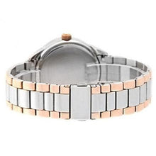 Load image into Gallery viewer, Bulova Crystal Collection Silver Dial Two Tone Steel Strap Watch for Women - 98N100