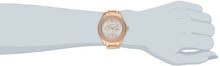 Load image into Gallery viewer, Bulova Crystal Silver Dial Rose Gold Steel Strap Watch for Women - 97N101