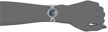 Load image into Gallery viewer, Bulova Crystal Black Mother of Pearl Dial Silver Steel Strap Watch for Women - 96L224