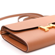 Load image into Gallery viewer, Evercolor Constance Wallet To Go Gold