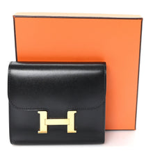 Load image into Gallery viewer, Box Constance Short Wallet Black