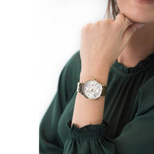 Load image into Gallery viewer, Tommy Hilfiger Jenna Quartz White Dial Gold Steel Strap Watch for Women - 1782069
