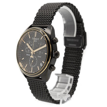 Load image into Gallery viewer, Tissot T Classic PR 100 Chronograph Anthracite Black Dial Black Mesh Bracelet Watch For Men - T101.417.23.061.00