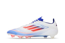 Load image into Gallery viewer, adidas F50 Elite FG Cloud White Solar Red Lucid Blue