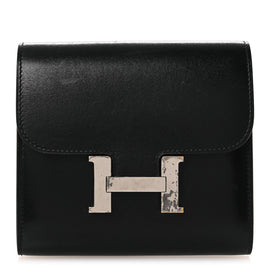 Box Constance Short Wallet Black