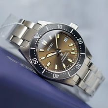 Load image into Gallery viewer, Seiko Prospex 55th Anniversary Edition Brown Dial Silver Steel Strap Watch For Men - SPB145J1