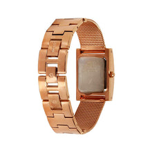 Load image into Gallery viewer, Guess Nouveau Diamonds Rose Gold Dial Rose Gold Mesh Bracelet Watch for Women - W0127L3