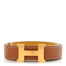 Load image into Gallery viewer, Swift Epsom 24mm Mini Constance Belt 80 Gold Jaune Ambre