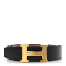 Load image into Gallery viewer, Box Togo 32mm Constance H Belt 80 32 Black Gold