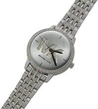 Load image into Gallery viewer, Michael Kors Melissa Quartz Silver Dial Silver Steel Strap Watch for Women - MK4370