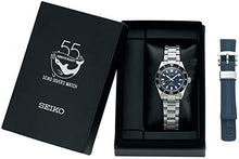 Load image into Gallery viewer, Seiko Prospex Automatic 1965 Dive 55th Anniversary Limited Edtion Blue Dial Silver Steel Strap Watch For Men - SPB149J1
