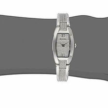 Load image into Gallery viewer, Bulova Crystal Collection Silver Dial Silver Steel Strap Watch for Women - 96L235