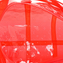 Load image into Gallery viewer, PVC Monogram Keepall Bandouliere 50 Grenadine Red