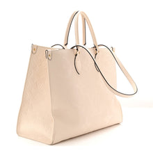 Load image into Gallery viewer, Empreinte Monogram Giant Onthego GM Creme