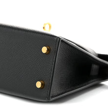 Load image into Gallery viewer, Epsom Mini Kelly Sellier 20 Black
