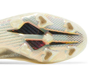 Load image into Gallery viewer, adidas X Ghosted+ FG White Metallic Gold Melange