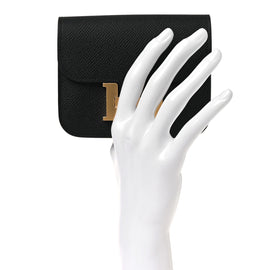 Epsom Constance Slim Wallet Black