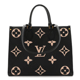 Empreinte Monogram Giant Onthego MM Black Beige