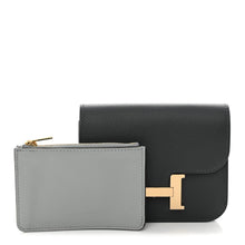 Load image into Gallery viewer, Evercolor Verso Constance Slim Wallet Ardoise Bleu Glacier