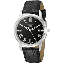 Load image into Gallery viewer, Tissot Classic Dream Black Dial Black Leather Strap Watch for Men - T033.410.16.053.01