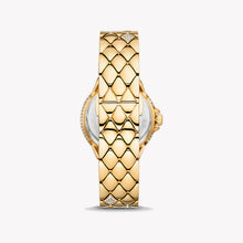 Load image into Gallery viewer, Michael Kors Camile Analog White Dial Gold Steel Strap Watch for Women - MK4801