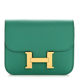 Epsom Constance Slim Wallet Vert Jade