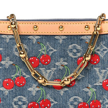 Load image into Gallery viewer, LV X TM Monogram Denim Cerises Pochette Accessories Blue