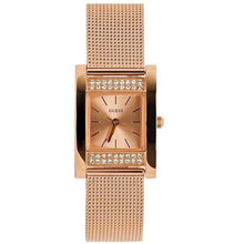 Load image into Gallery viewer, Guess Nouveau Diamonds Rose Gold Dial Rose Gold Mesh Bracelet Watch for Women - W0127L3