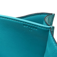 Load image into Gallery viewer, Matte Alligator Constance 18 Bleu Paon