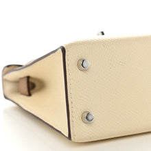 Load image into Gallery viewer, Epsom Tri-Color Mini Kelly Sellier 20 Craie Biscuit Gris Meyer