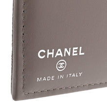 Load image into Gallery viewer, Caviar Quilted Passport Holder Grey