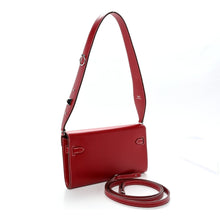 Load image into Gallery viewer, Box Kelly Wallet To Go Rock Rouge Piment