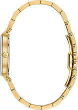 Load image into Gallery viewer, Bulova Phantom White Dial with Swarovski Baguettes Rose Gold Steel Strap Watch for Women - 98L268